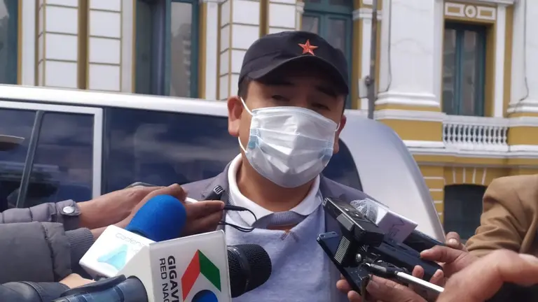 El legislador del MAS Daniel Rojas.