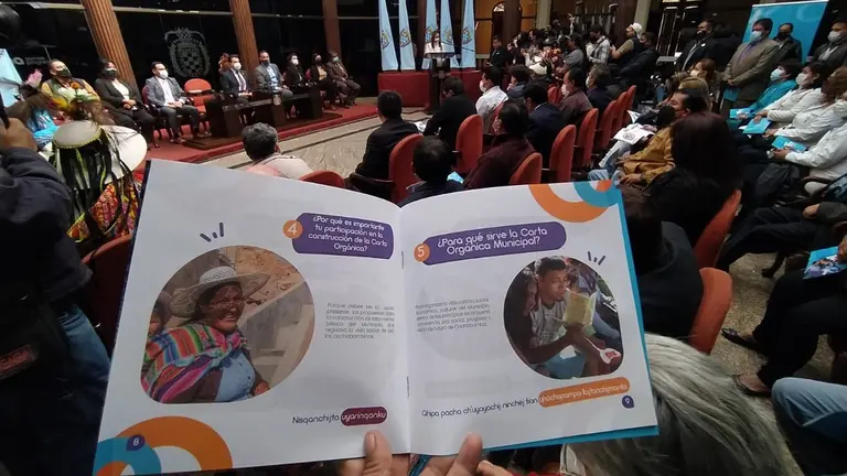 El acto de lanzamiento de elaboraci&oacute;n de la Carta Org&aacute;nica, este 9 de junio. DICO SOL&Iacute;S