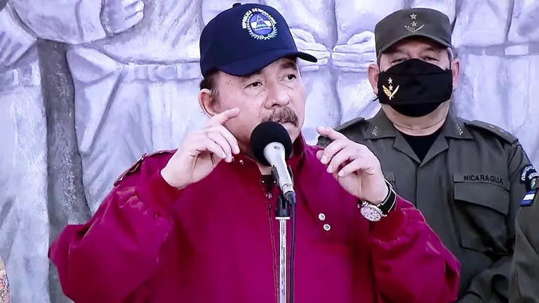 El presidente de Nicaragua, Daniel Ortega, en una fotografía de archivo. EFE