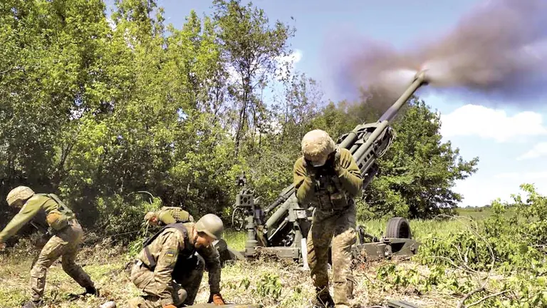 Soldados rusos en la guerra contra Ucrania. EFE