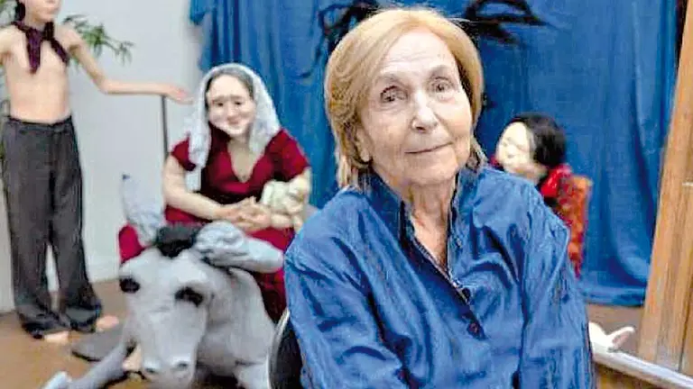 Fotografía de archivo de la pintora Paula Rego. LA VANGUARDIA