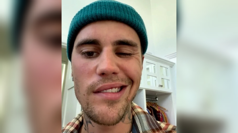 El cantante canadiense Justin Bieber. CAPTURA DE VIDEO