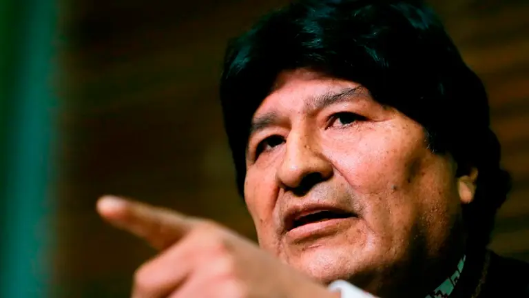 El expresidente de Bolivia y l&iacute;der del MAS, Evo Morales. EFE