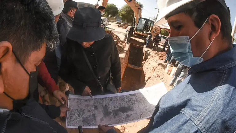 &Oacute;scar Zelada expone obras de Misicuni en el sur de la ciudad. DICO SOL&Iacute;S