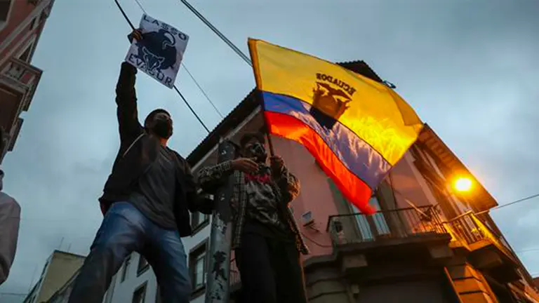 Conflictos en Ecuador. EFE