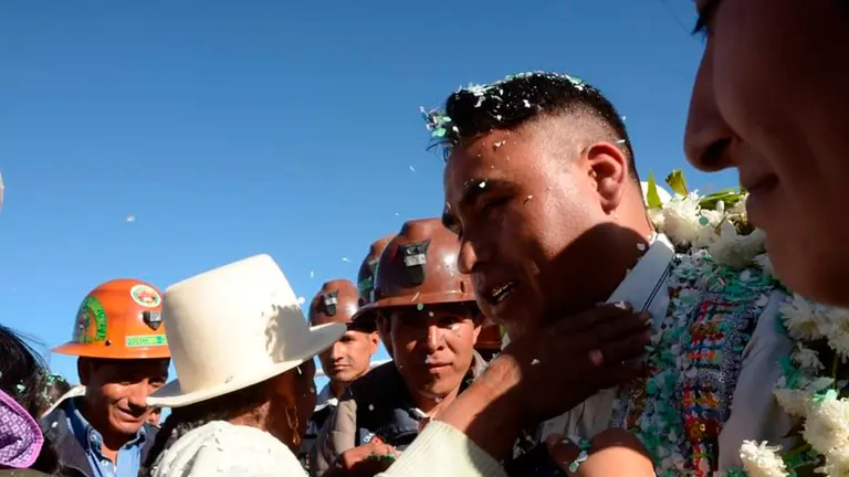 Ad&aacute;n Salazar, la Autoridad Auton&oacute;mica Administrativa electa en Raqaypampa. TED 