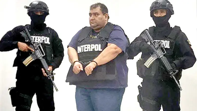 Jesús Einar Lima Lobo, considerado el &ldquo;pez gordo&rdquo; del narcotráfico.  MINISTERIO DE GOBIERNO