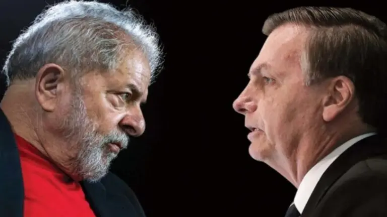 Luiz In&aacute;cio Lula Da Silva (i) y el ultraderechista Jair Bolsonaro. EFE