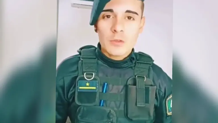 El polic&iacute;a mendocina, que dijo que podr&iacute;a traicionar a cualquiera para ganar en un reality. CAPTURA DE VIDEO