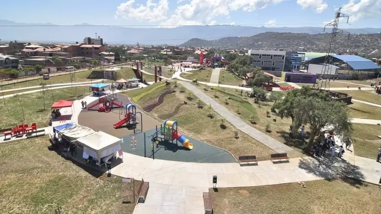 El Parque de la Integraci&oacute;n, el 12 de abril. NO&Eacute; PORTUGAL