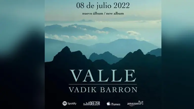 Vadik Barrón lanza nuevo disco después de cuatro años. FACEBOOK