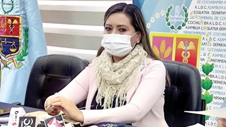 La concejala del MAS Silvia Soliz.