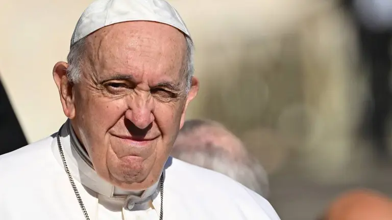 El Papa Francisco, en un pasaje anterior. ETTORE FERRARI