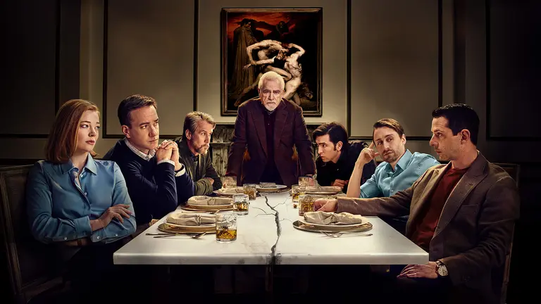 Imagen promocional de la serie "Succesison".          HBO MAX
