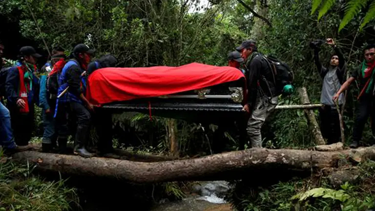 Muertes en Colombia. EFE