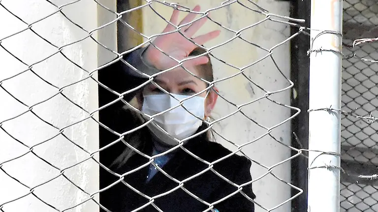Jeanine &Aacute;&ntilde;ez se encuentra recluida en el penal de mujeres de La Paz./ ARCHIVO