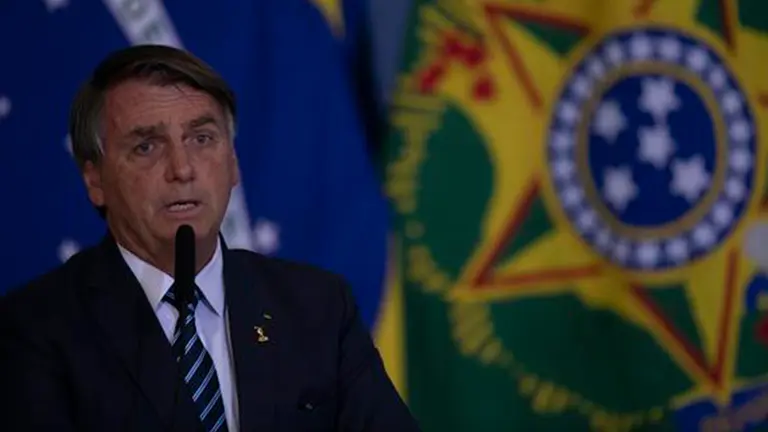 Presidente de Brasil Jair Bolsonaro. EFE