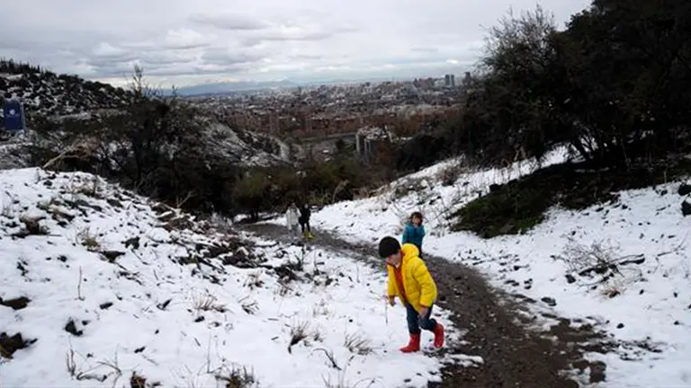 Sobre sequ&iacute;a en Chile. EFE