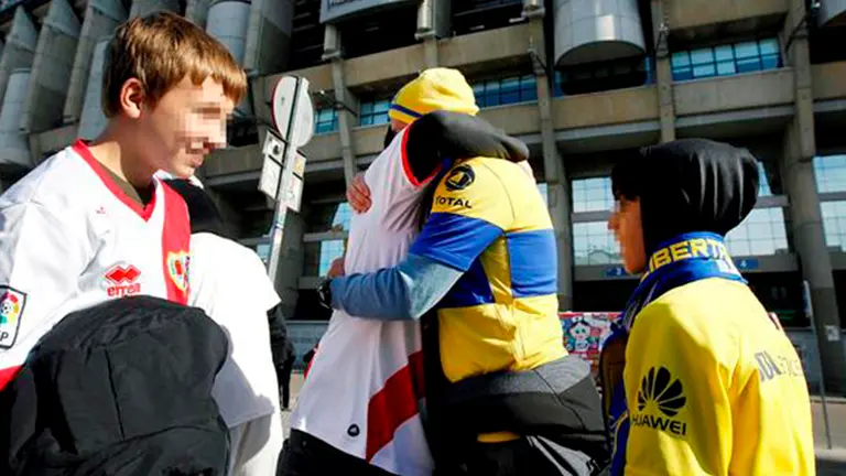 Boca y River. 
