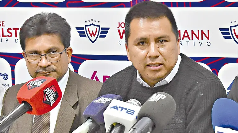 Gary Soria (d), candidato a presidente del Rojo. ARCHIVO