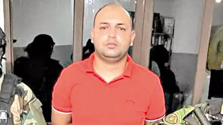 Misael Nallar, principal investigado por el triple asesinato de uniformados en Porongo, Santa Cruz. POLICÍA