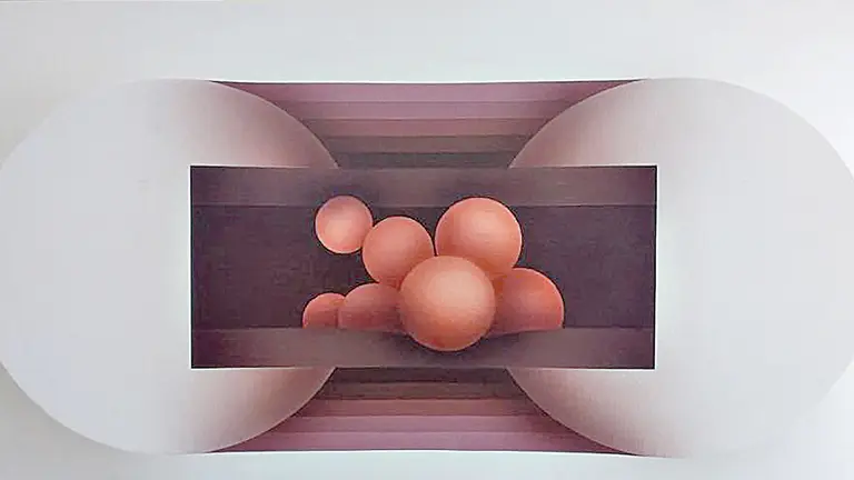 Una de las obras de C&eacute;sar Jord&aacute;n que estar&aacute;n en la exposici&oacute;n de ma&ntilde;ana.      CASA TOSCANA