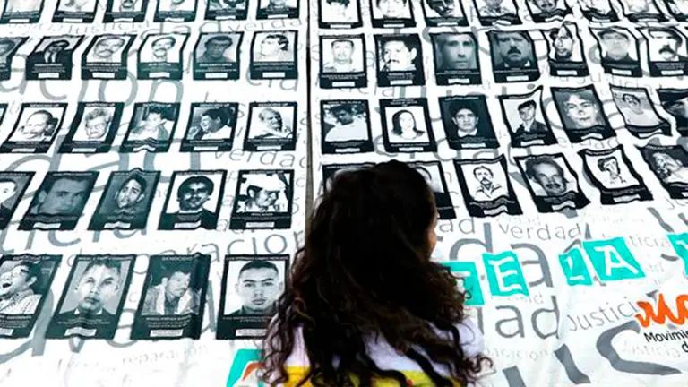 Sobre falsos positivos en Colombia. EFE