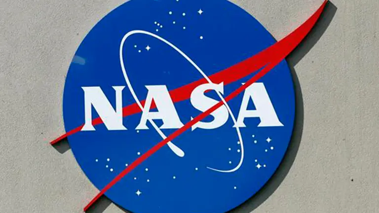 Logotipo de la NASA, utilizado en eventos espaciales./ EFE