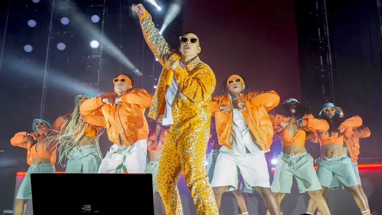 Imagen de archivo del que para muchos es el "Rey del Reguet&oacute;n", Daddy Yankee. EFE
