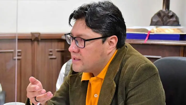 El presidente del Consejo de la Magistratura, Marvin Molina. ARCHIVO