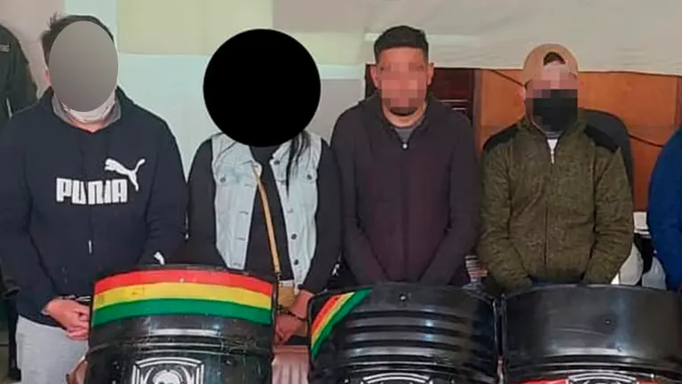 Sobre detenidos. EFE
