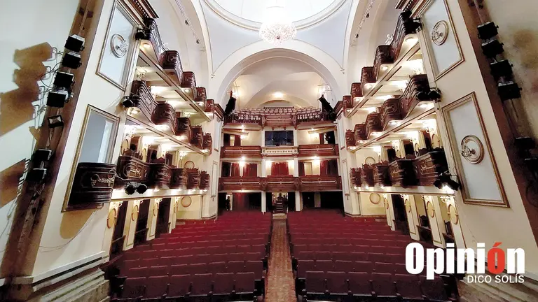 El teatro Achá es el escenario más importante de  Cochabamba./ DICO SOLÍS