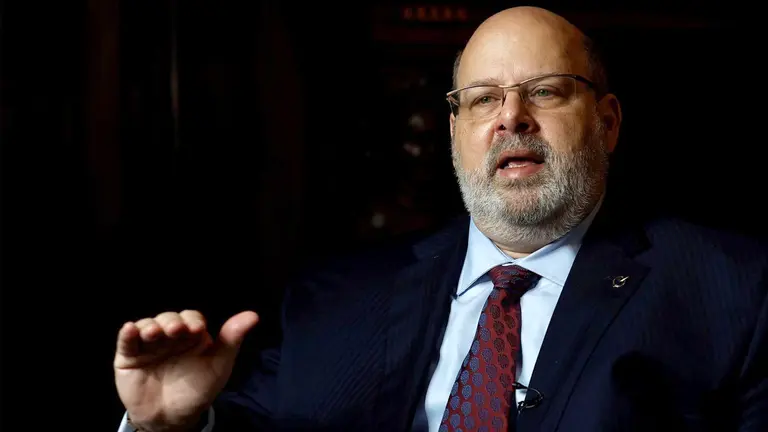 Imagen de archivo del presidente de la Sociedad Interamericana de Prensa (SIP), el hondureño Jorge Canahuati. EFE