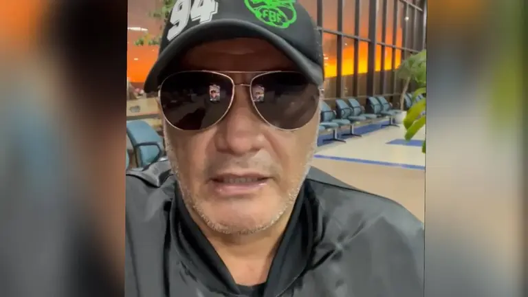 Marco Antonio Etcheverry, en el video que ha difundido apoyando nuevamente la Copa Evo.