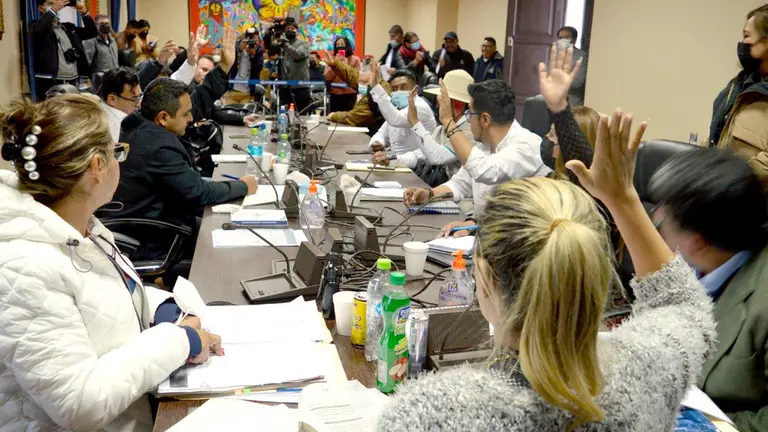 Sesión de la Comisión Mixta de Planificación, Política Económica y Finanzas. PRENSA DIPUTADOS