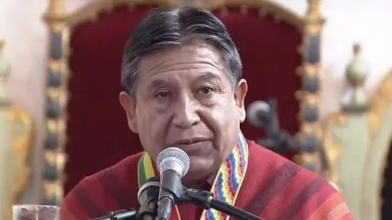El vicepresidente del Estado, David Choquehuanca./ ARCHIVO