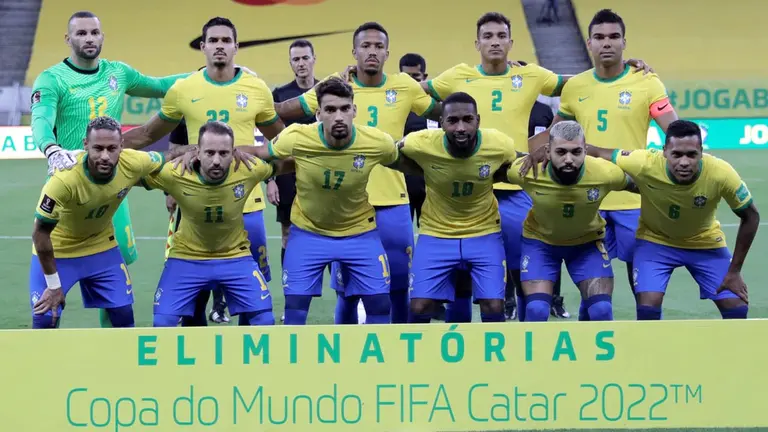 Jugadores de la selección de Brasil, en una fotografía de archivo. EFE