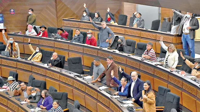 La Asamblea Legislativa en sesi&oacute;n. APG