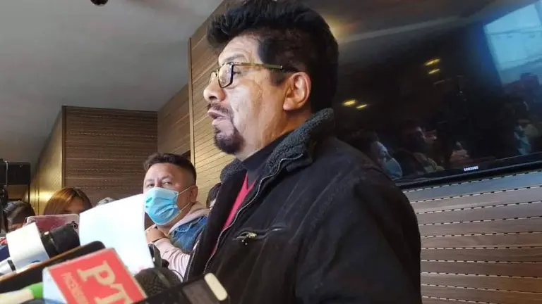 Ramiro Venegas, diputado por el oficialismo en La Paz. ERBOL