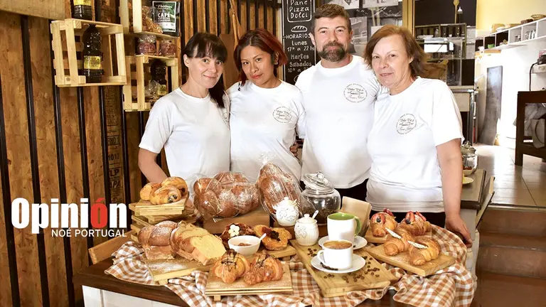 Dolce Vita es una panadería tradicional italiana, que ofrece masas dulces y saladas y varios tipos de pan. NOÉ PORTUGAL