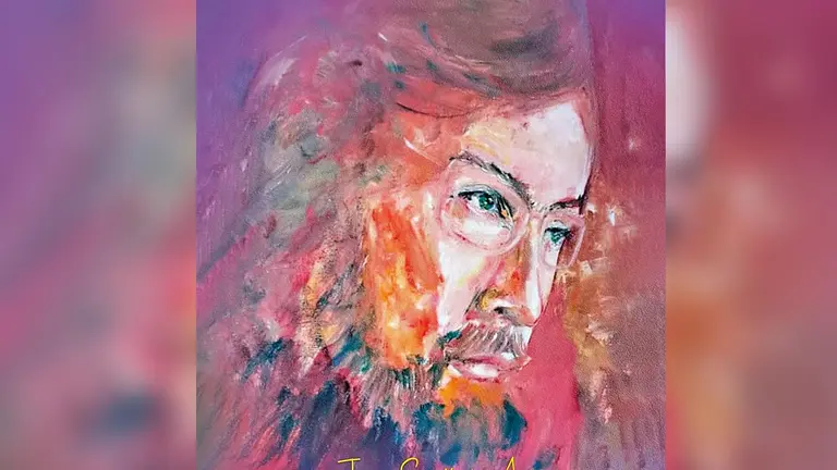 El cineasta Jorge Sanjinés ilustrado por Cris González.         PINVES