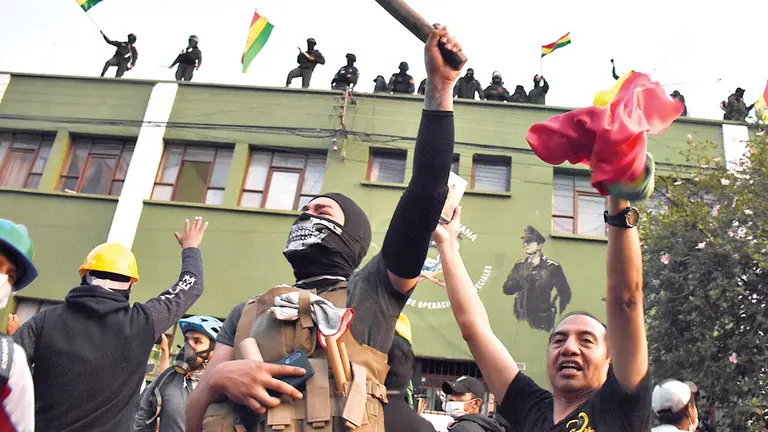 Imagen referencial de los conflictos de 2019. DICO SOL&Iacute;S