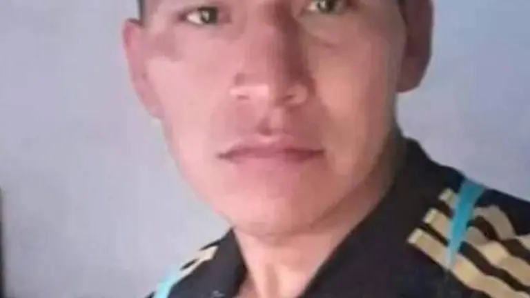Pl&aacute;cido Cota, el cocalero que qued&oacute; herido de gravedad durante los conflictos de Adepcoca y que se repone favorablemente.