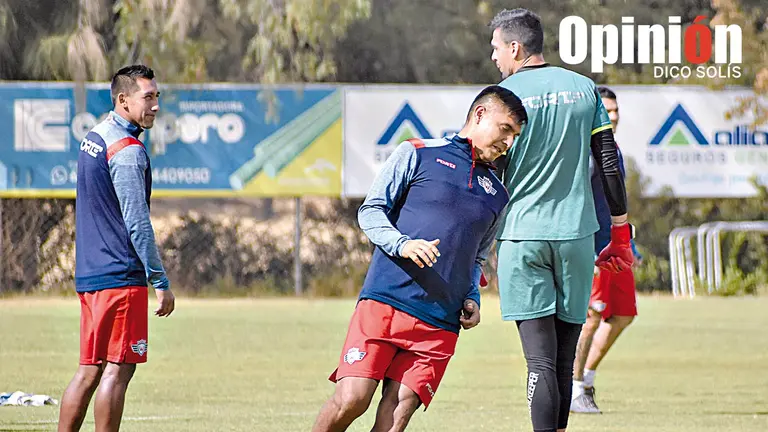 Una imagen de un entrenamiento del Aviador. DICO SOL&Iacute;S