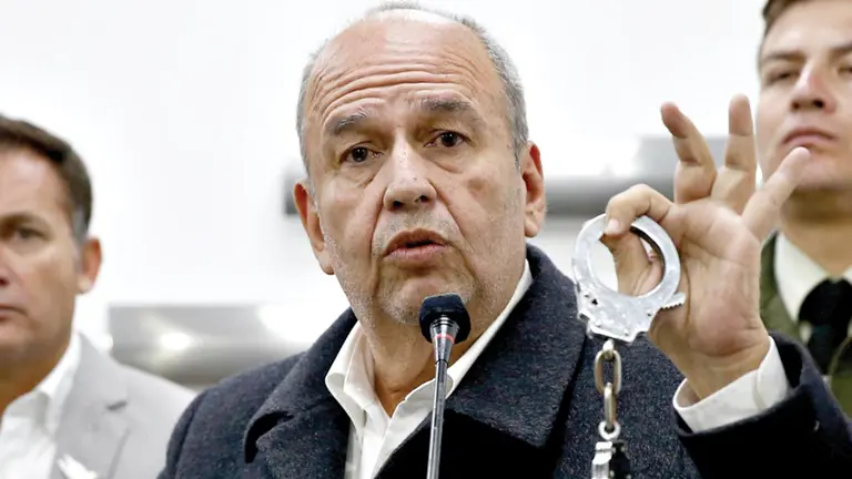 El exministro de Gobierno Arturo Murillo. ERBOL