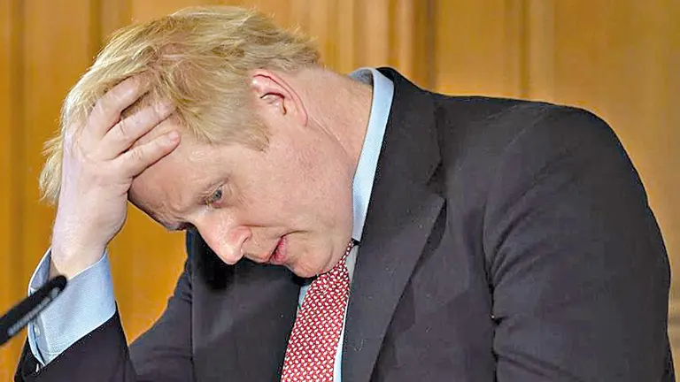 El exprimer ministro británico Boris Johnson. ARCHIVO