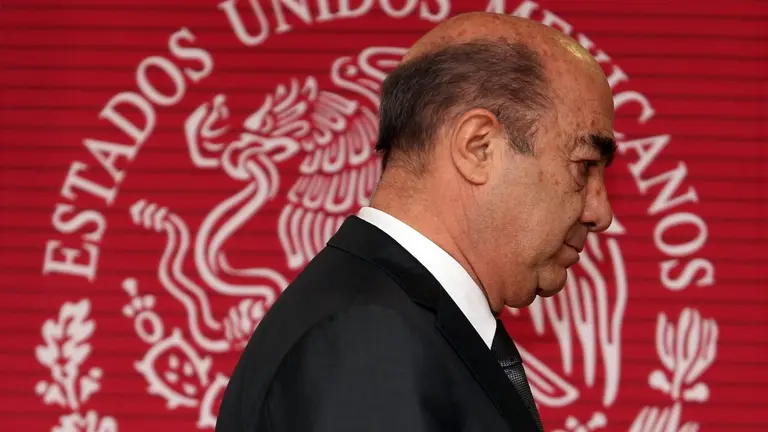 El exprocurador mexicano Jes&uacute;s Murillo Karam, en una fotograf&iacute;a de archivo. EFE