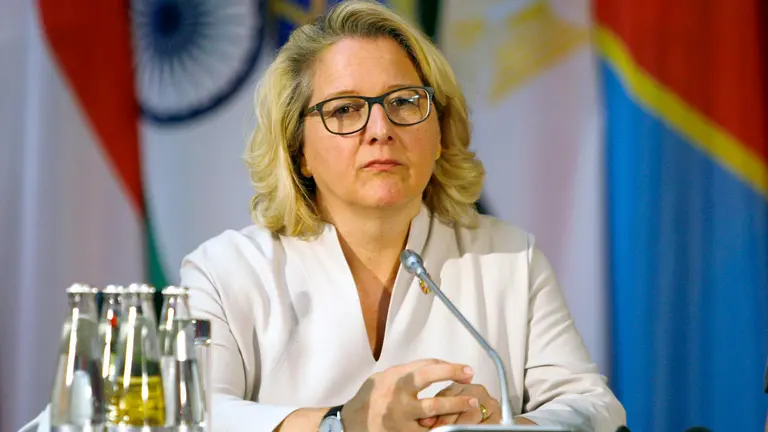 La ministra Federal de Cooperación Económica y Desarrollo de Alemania, Svenja Schulze, en una fotografía de archivo. EFE