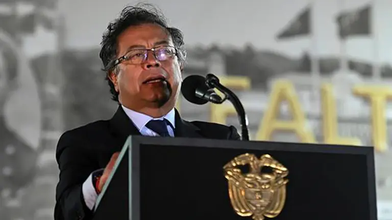 Petro sobre Colombia. EFE