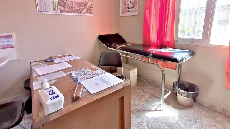Uno de los ambientes del Centro Médico  de la cárcel de El Abra, Cochabamba. MARIELA COSSÍO